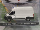 2019 ram promaster bright white 1:64 scale greenlight 53020