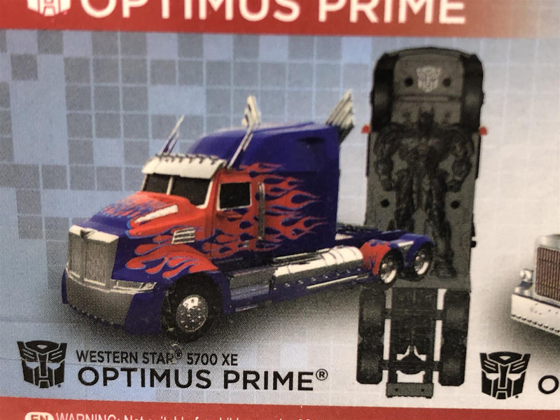 transformers optimus prime western star 5700 xe 1:32 scale jada 9898