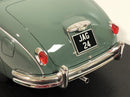 jaguar 2.4 litre mki 1955 green cult scale models 1:18 scale cml047-1