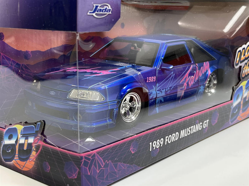 1989 Ford Mustang GT I Love the 80s 1:24 Scale Jada 31379