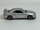 Nissan GT R34 V Spec II RHD Silver 1:36 Scale Tayumo 36115212