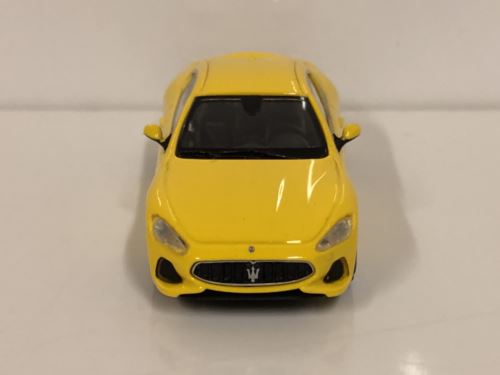 minichamps 870123120 2018 maserati granturismo yellow 1:87 scale