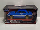 fast and furious brians ford escort 1:32 scale jada 97188