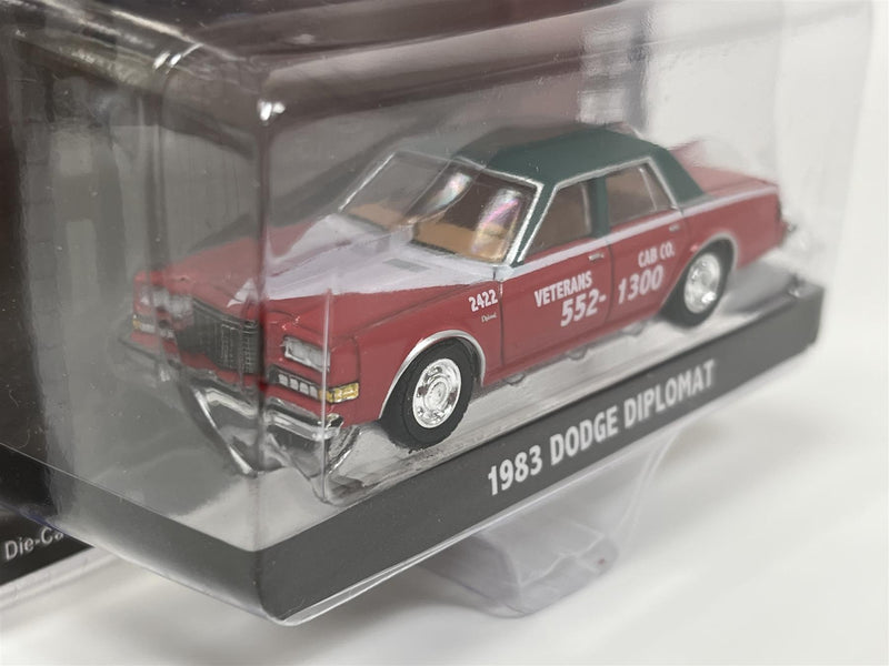 1983 Dodge Diplomat Veterans Cab Co 1:64 Scale Greenlight 30283