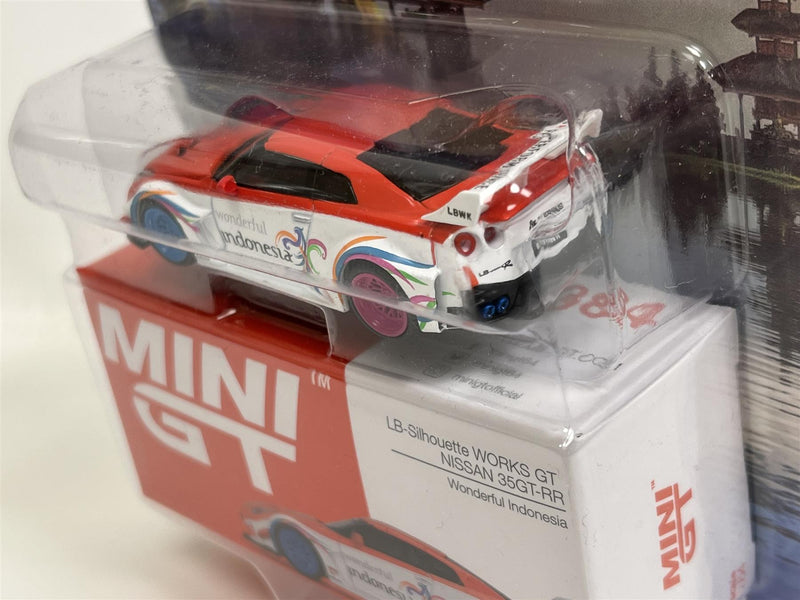 LB Silhouette Works GT Nissan 35GT RR 1:64 Scale Mini GT MGT00384R