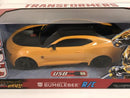 bumblebee 2016 chevy camaro r/c transformers 1:16 scale jada 30332