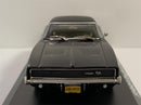 john wick 1968 dodge charger r/t black 1:43 scale greenlight 86608