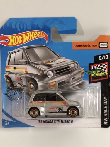 hot wheels 1985 honda city turbo ii hw race day ghc51 new