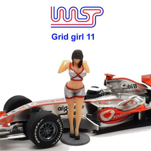 grid girl pit girls track side scenery pit lane unpainted figure gg11