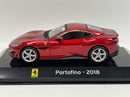 ferrari portofino red 2018 supercar collection 1:43 scale scporto