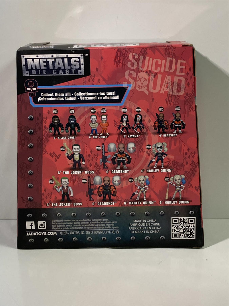 deadshot suicide squad diecast metal 6 inch figure m116 jada 97947