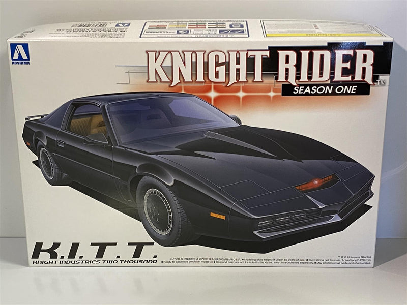 knight rider k.i.t.t season 1 1:24 scale model kit aoshima 041277