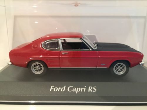 maxichamps 940085801 ford capri rs 1969 red - new 1:43 offer