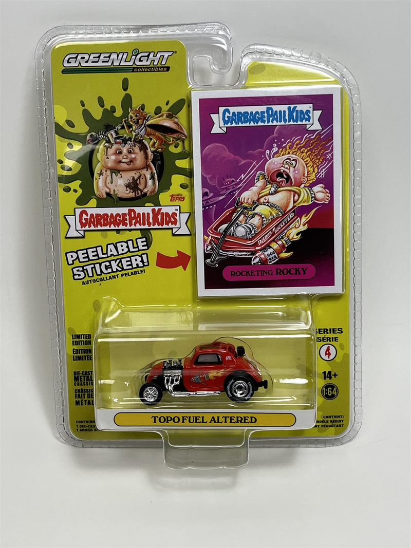 Garbage Pail Kids Rocketing Rocky Topo Fuel Altered 1:64 Greenlight 54070E