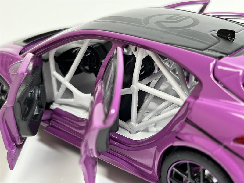 Jaguar I Pace E Trophy LHD Light & Sound Purple 1:32 Scale Tayumo 32110011