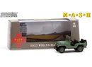 m*a*s*h 4077th 1952 willys m38 a1 1:43 scale greenlight 86590