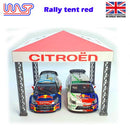 slot car trackside scenery rally service tent red 1:32 scale wasp