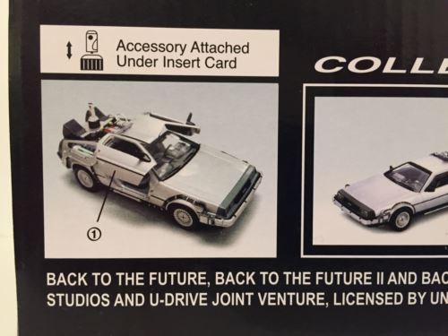 back to the future trilogy set welly 224003 new 1:24 scale