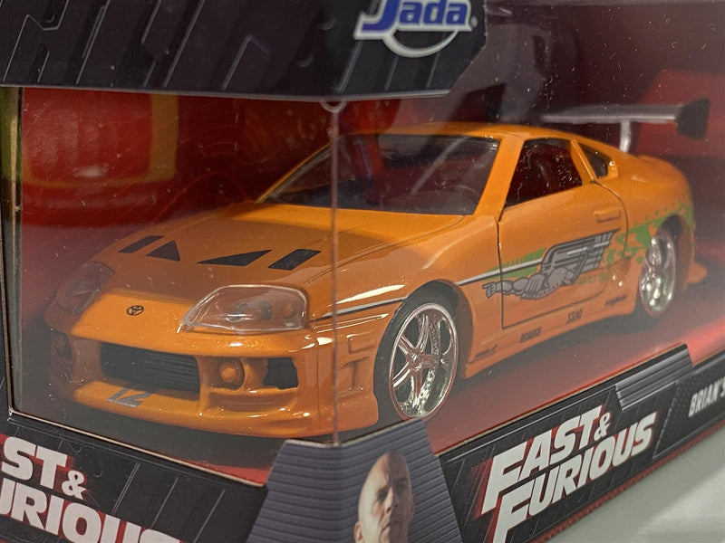 fast and furious brians toyota supra 1:32 scale jada 97345 new box