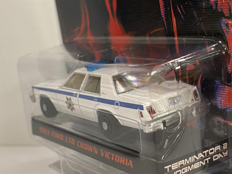 terminator 2 judgement day 1983 ford ltd crown victoria 1:64 greenlight 44920d