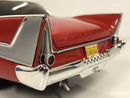 christine 1958 plymouth fury working lights 1:18 auto world awss102