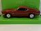 1969 ford mustang boss 429 dark red 1:24 scale welly 24067r