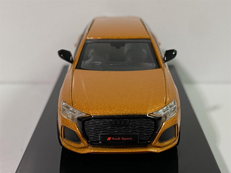 audi rs q8 rhd dragan orange 1:64 scale paragon 65173r new