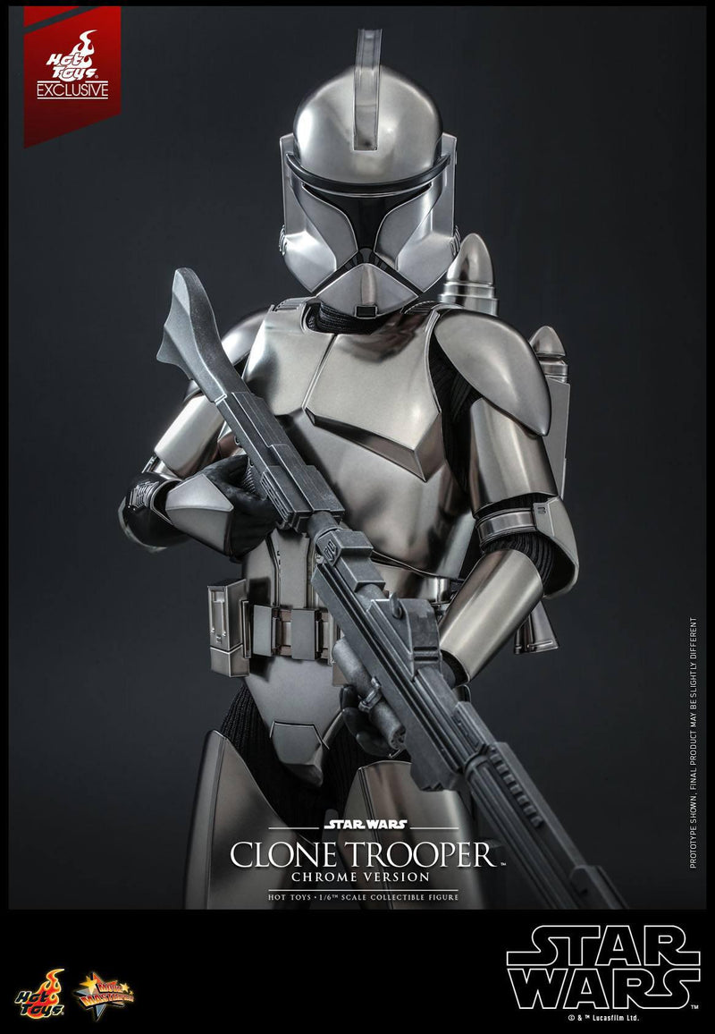 Star Wars Clone Trooper Chrome Version 1:6 Scale Hot Toys 910741