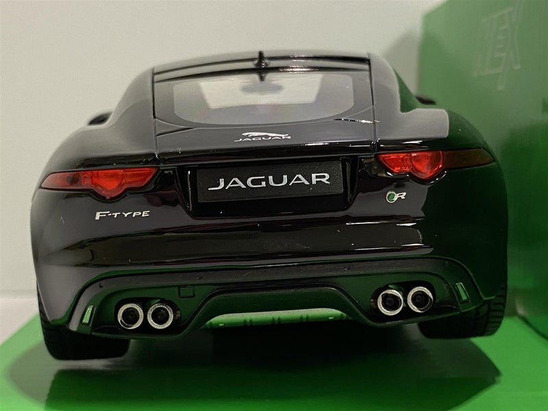 jaguar f type black 1:24 scale welly 24060