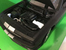 dodge challenger srt 2012 matt black with stripe 1:24/7 scale welly