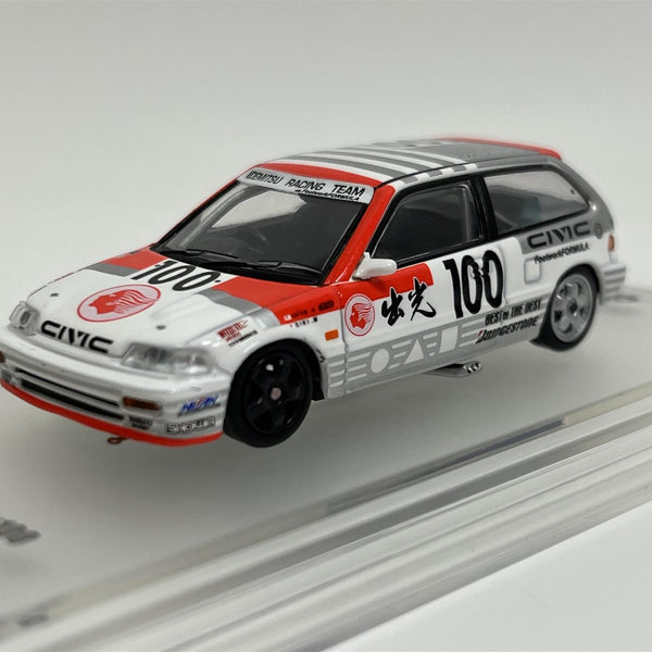 Honda Civic EF3 Gr.A #100 Idemitsu Motion JTC 1989 1:64 Inno IN64EF3ID –  Mcslots
