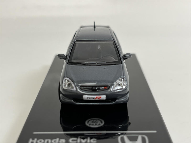 2001 Honda Civic Type R EP3 LHD Cosmic Grey 1:64 Scale Paragon 55344