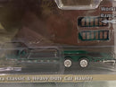 1983 gmc jimmy sierra and trailer chase model 1:64 greenlight 32210a