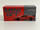 Chevrolet Corvette Z06 Torch Red RHD 1:64 Scale Mini GT MGT00477R