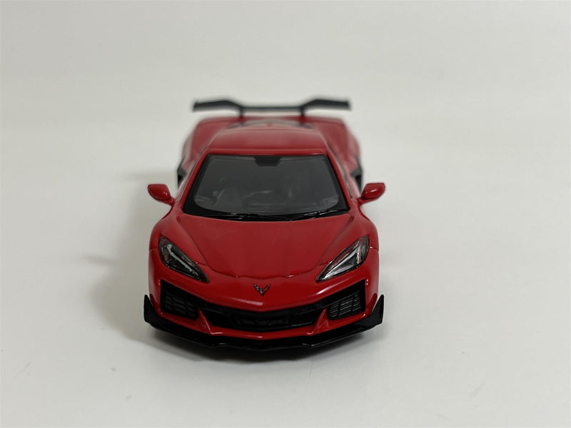 Chevrolet Corvette Z06 Torch Red RHD 1:64 Scale Mini GT MGT00477R