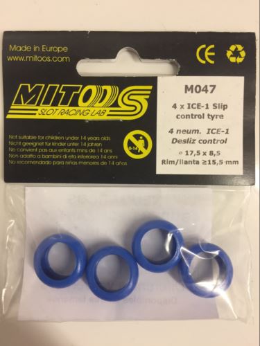 mitoos m047 ice tyres 17.5 x 8 fits 15.5mm x 4  rims new