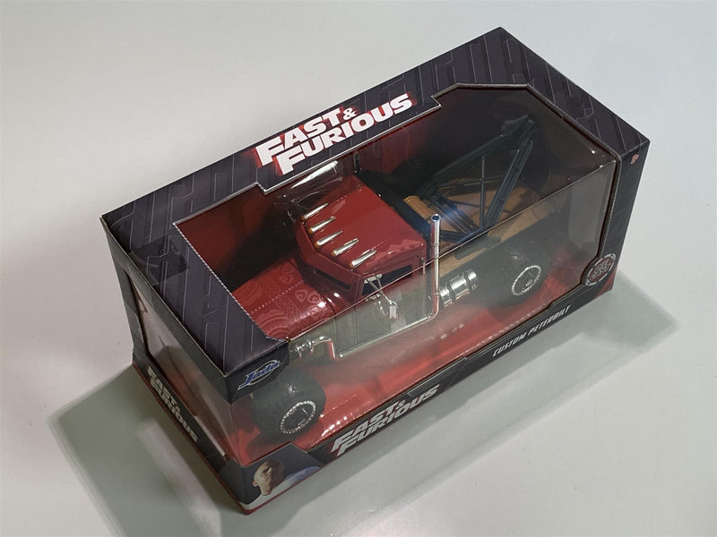 fast and furious hobbs and shaw custom peterbilt 1:24 jada 32089