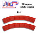 slot car track scenery red barriers x 12 1:32 scale new wasp